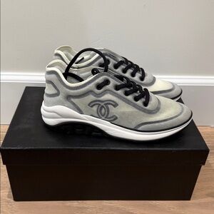 Brand new authentic CHANEL mesh sneakers